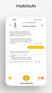 Learn Spanish with AI: HablaAI screenshot 0