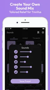 Tinnitus Sound Therapy RngAway screenshot 2