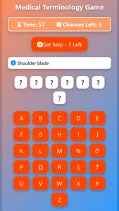 Medical Terminology Game Guess screenshot 1