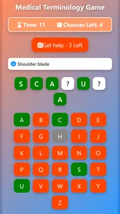 Medical Terminology Game Guess screenshot 2