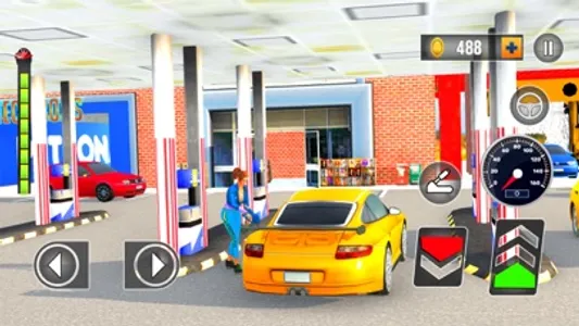 Gas Station Car Parking screenshot 0