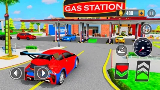 Gas Station Car Parking screenshot 1
