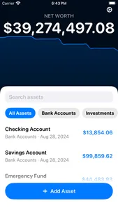Net Worth — Track your assets screenshot 0
