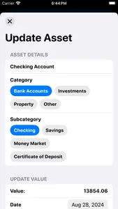 Net Worth — Track your assets screenshot 1