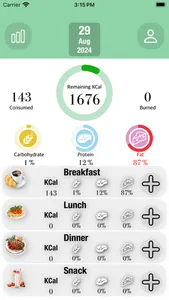 Calorie Tracker & Fasting AI screenshot 1