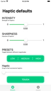 Haptic Hero screenshot 0