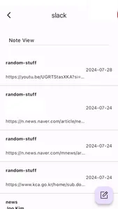 ScatteredNotes screenshot 2