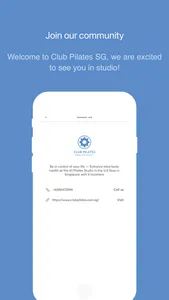 Club Pilates SG screenshot 2