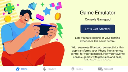 Game Emulator: Console Gamepad screenshot 1