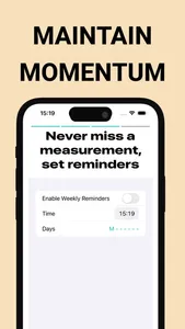 Body Measurement - Tracker screenshot 3