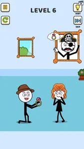 Stickman Thief Puzzle Escape screenshot 0