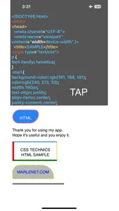 iHTML Compiler screenshot 1