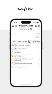 Weekly Planner - Todo, Routine screenshot 0