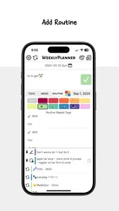 Weekly Planner - Todo, Routine screenshot 1