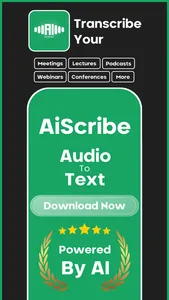 Transcribe Speech to Text・ screenshot 0