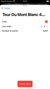 3D Map GPX Viewer screenshot 2