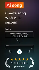 AI Song Generator · screenshot 0