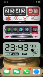 MeClock: Elegant Clock Widgets screenshot 0