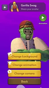 Gorilla Swag Avatar App screenshot 2