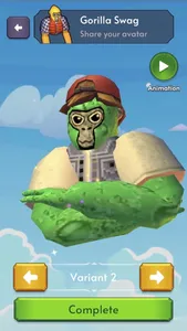 Gorilla Swag Avatar App screenshot 3