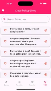 Crazy Pickup Lines screenshot 0