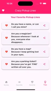 Crazy Pickup Lines screenshot 2