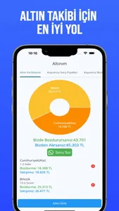 Altınım - Altın Fiyat Takibi screenshot 2