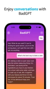 BadGPT - AI Chat Bot screenshot 0