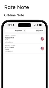 Rate Note - Real-time, Offline screenshot 3