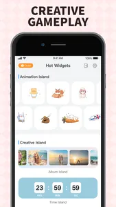 Hot Widgets - Make Your Screen screenshot 1