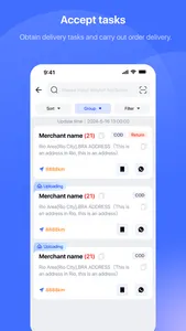 Rider Delivery screenshot 1