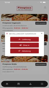 Fine Pizza Online screenshot 1