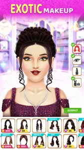 Fashion Stylist DressUp MakeUp screenshot 2
