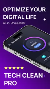 Tech Clean Pro-Storage Cleaner screenshot 0