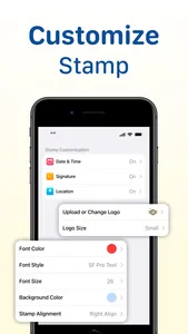 Time & Date Stamper on Photo screenshot 1