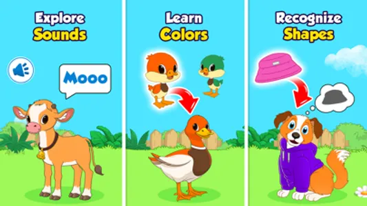 Baby Farm: Kids Animal Games screenshot 0