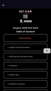 Peugeot 3008 Manual & Car Logs screenshot 2