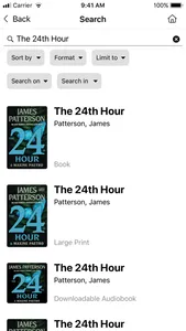 Peninsula Library System screenshot 2