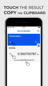 Cm to Inches Converter App screenshot 2