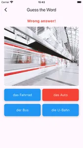 Learn German Words Quiz screenshot 8