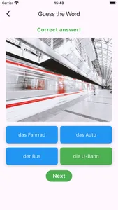 Learn German Words Quiz screenshot 9