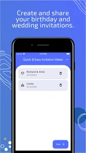 Quick & Easy Invitation Maker screenshot 1