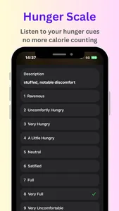 Tummy: Mindful Eating Journal screenshot 1