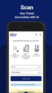 Iowa Lottery Ticket Scanner screenshot 2
