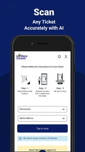 MN Lottery Ticket Scanner screenshot 2