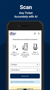Michigan Lottery Scanner screenshot 1