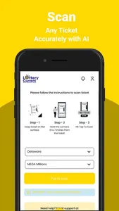 Delaware Lottery Scanner screenshot 1