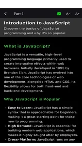 JavaScript for Beginners 2024 screenshot 0