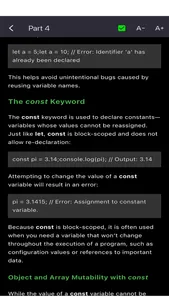 JavaScript for Beginners 2024 screenshot 1