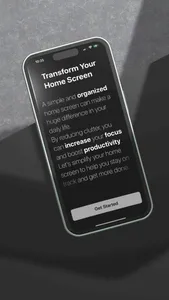 Minimalist screen zen phone screenshot 3